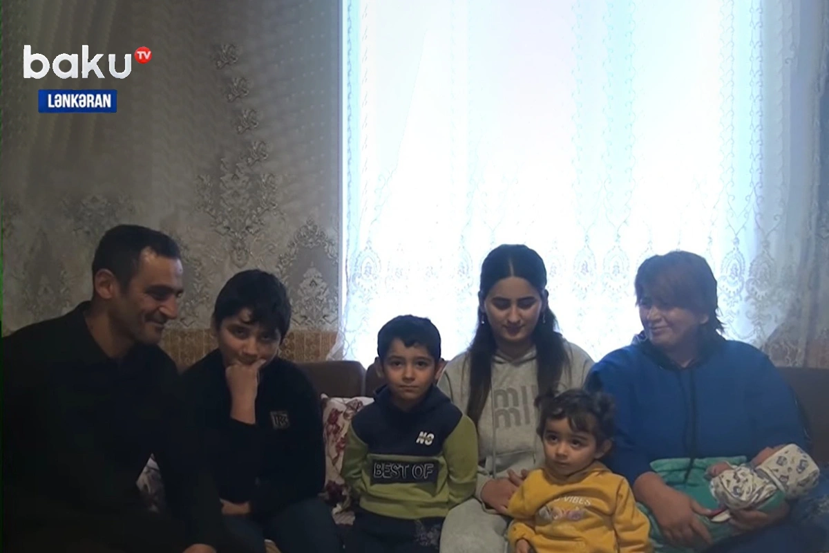 Azərbaycanda səkkiz nəvəsi olan cütlüyün 10-cu övladı oldu: 