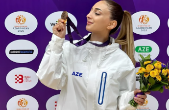 Мадина Садыгова завоевала серебро на международном турнире по карате в Тбилиси