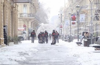 Sabah Bakıya sulu qar yağacaq