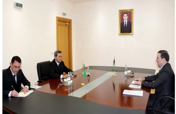 Azərbaycan-Türkmənistan əlaqələrinin aktual istiqamətləri müzakirə olunub