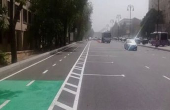 Xətai prospektindəki parklanma yeri çaşqınlıq yaratdı – FOTO