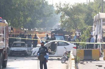 Pakistanda partlayış nəticəsində yeddi polis əməkdaşı ölüb