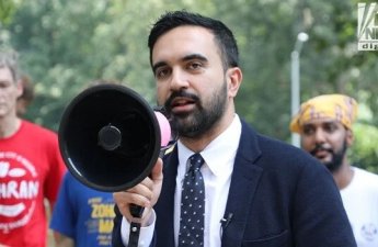 Zöhran Məmdani Nyu Yorkda etirazçılara qoşuldu - VİDEO