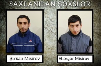 Tərtərdə 2 qardaş evdən oğurluq etdi