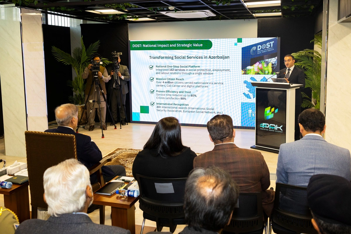 В Пакистане открылся центр ASAN xidmət