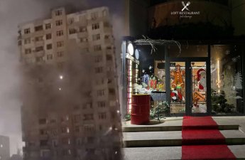 Yanan binanın sakinləri narazıdır – “Pulun bitdi?”