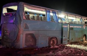 В Казахстане перевернулся автобус, есть погибшие