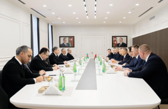 Vilayət Eyvazov Belarusun daxili işlər naziri ilə görüşüb