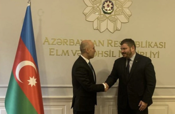 Azərbaycanda Ukrayna dilinin tədris imkanlarının genişləndirilməsi müzakirə edilib