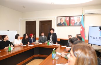 “Mediada Azərbaycan dili” təlimlərinin növbəti mərhələsi təşkil olundu - FOTO