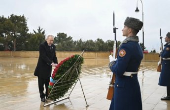 Президент Алиев отдал дань уважения шехидам-ФОТО-ВИДЕО