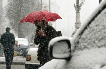 Yağış və qar yağır - FAKTİKİ HAVA