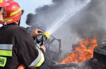Bakıda dönərxanadakı yanğın söndürüldü - YENİLƏNİB