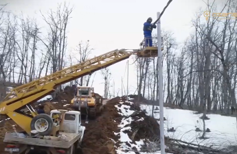 “Azərişıq” Kəlbəcərdə yenidənqurma işlərini davam etdirir - VİDEO