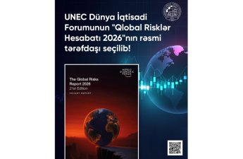 UNEC Dünya İqtisadi Forumunun “Qlobal Risklər Hesabatı 2026”nın rəsmi tərəfdaşı seçilib