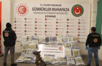 Türkiyəyə keçən TIR-da 144 kq narkotik aşkarlanıb