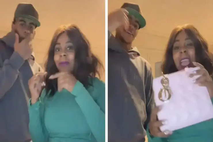 Lamin Yamaldan anasına dəbdəbəli ad günü hədiyyəsi