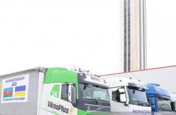 Azərbaycan Ukraynaya 1 milyon dollarlıq humanitar yardım göndərdi