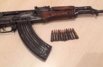 Polis qanunsuz saxlanılan silah-sursat aşkarladı
