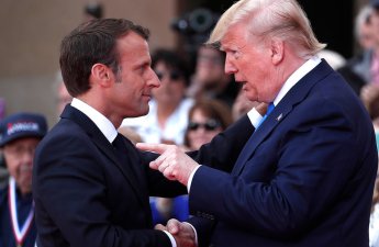 Макрон покинул Давос из-за Трампа