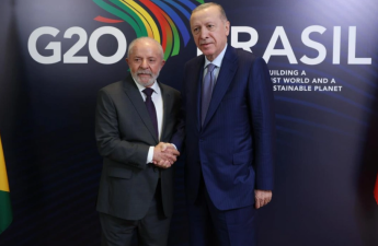 Ərdoğan braziliyalı həmkarı ilə regional və qlobal məsələləri müzakirə edib