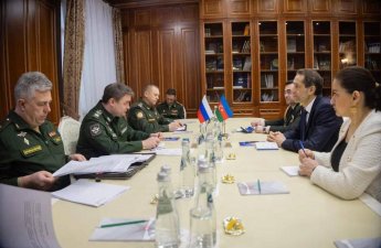 Azərbaycan səfiri Rusiya müdafiə nazirinin müavini ilə görüşüb - FOTO