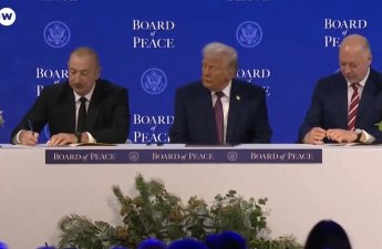 Ильхам Алиев подписал документ о присоединении Азербайджана к Совету мира в качестве государства-учредителя