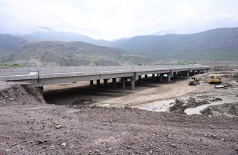 Ağbənd-Kəlalə körpüsünün tikintisinin Novruz bayramına qədər tamamlanması planlaşdırılır
