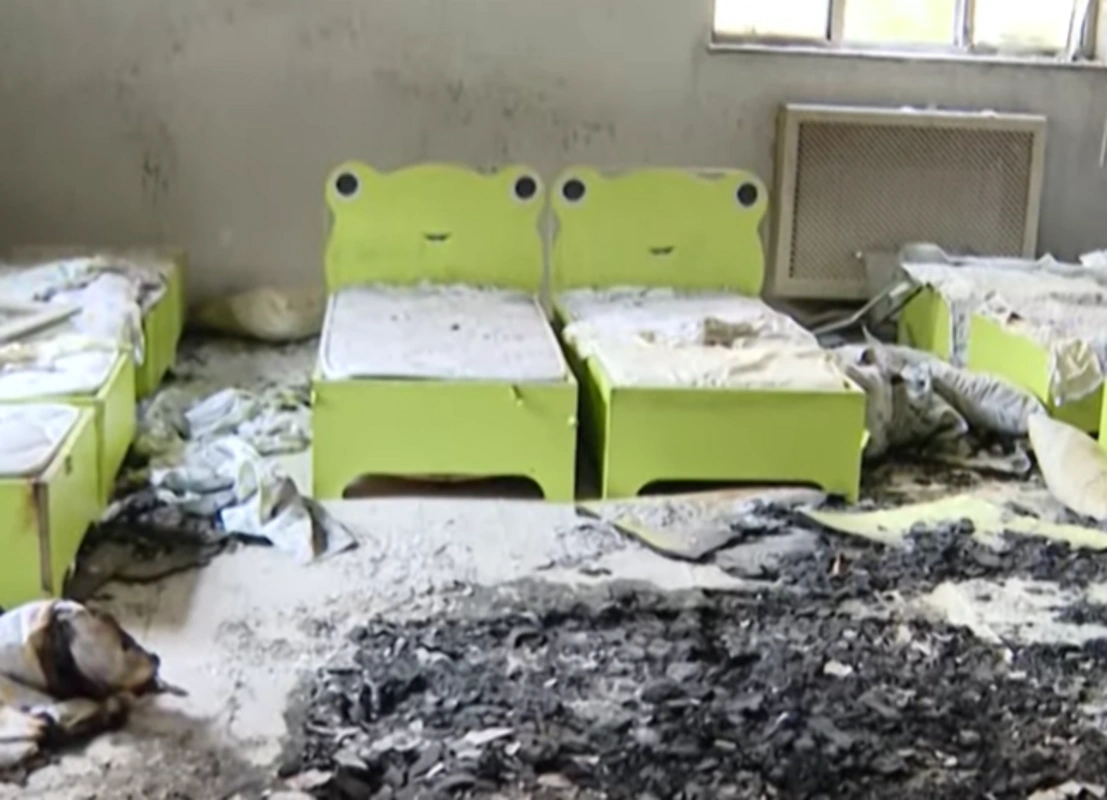 Beş il əvvəl açılan bağça sıradan çıxıb - VİDEO