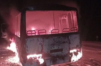 Avtobusa dron hücumu oldu - Yaralananlar var