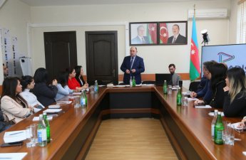 “Mediada Azərbaycan dili” mövzusunda növbəti təlim keçirilib - FOTO
