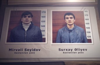 Bakıda soyğunçuluq edənlər tutuldu - VİDEO