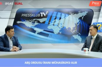 Qüdrət Həsənquliyev Pressklub TV-yə müsahibə verib - VİDEO