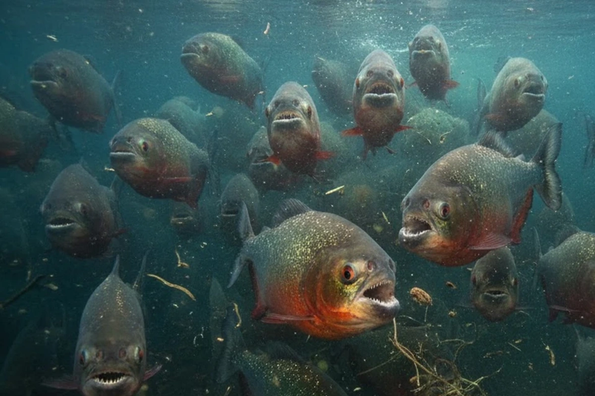 Braziliyada yırtıcı balıqlar insanlara hücum etdilər