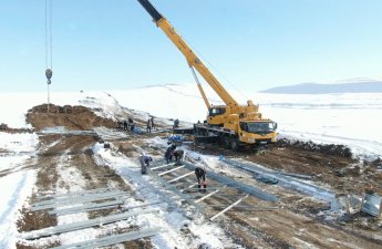 “Zəngəzur” elektrik ötürmə xəttinin çəkilməsinə başlanılıb - FOTO/VİDEO