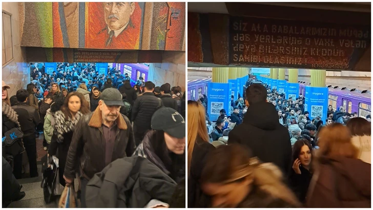 В бакинском метро сняли состав с линии: наблюдаются задержки в интервалах движения до 20 минут