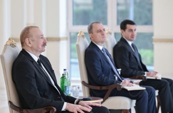 Prezident yeni səfirlərin etimadnamələrini qəbul etdi - FOTOLAR