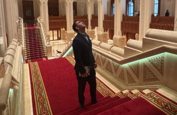 İlham Qasımov Omanda - FOTO+VİDEO