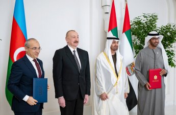 Азербайджан и ОАЭ подписали ряд документов о сотрудничестве в сферах обороны и энергетики