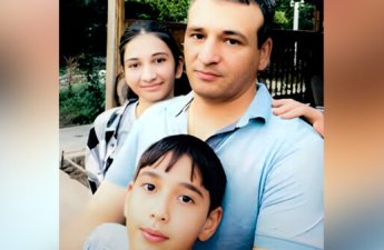 Polad Həşimovun övladları ilə – Son fotosu