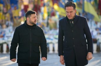 NATO-nun baş katibi Kiyevdədir - FOTO/VİDEO