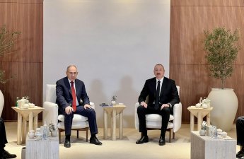 Əbu-Dabidə Paşinyan və İlham Əliyevin görüşü başladı...-FOTO