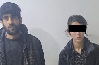 Sumqayıtda evdən oğurluq edən şəxslər saxlanıldı - VİDEO