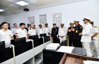 HDQ komandanı Pakistanda təhsil alan Azərbaycan hərbçiləri ilə görüşüb