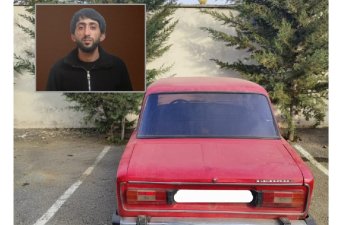 Narkotikin təsiri altında maşını idarə edən sürücü həbs edildi