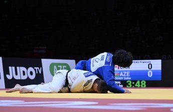 Большой шлем: Азербайджанские дзюдоисты взяли в первый день соревнований две медали