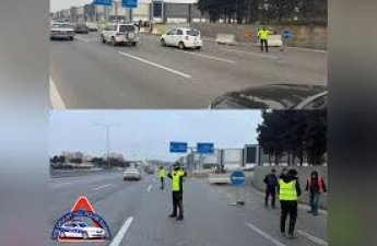 В направлении круга Сулутепе ограничено движение транспорта