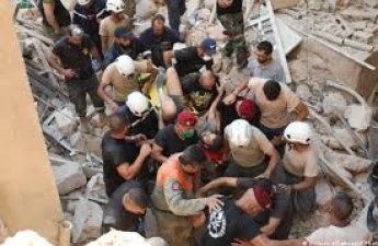 В Ливане при обрушении пятиэтажного дома погибли шесть человек