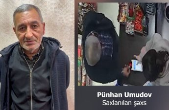 Avtobusda cibgirlik edən şəxs tutuldu - VİDEO