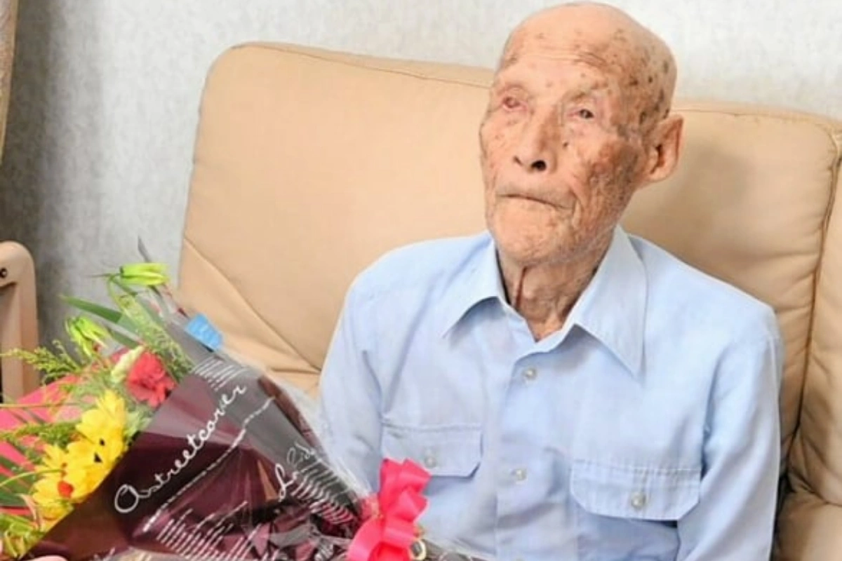 Yaponiyanın ən yaşlı kişisi vəfat etdi